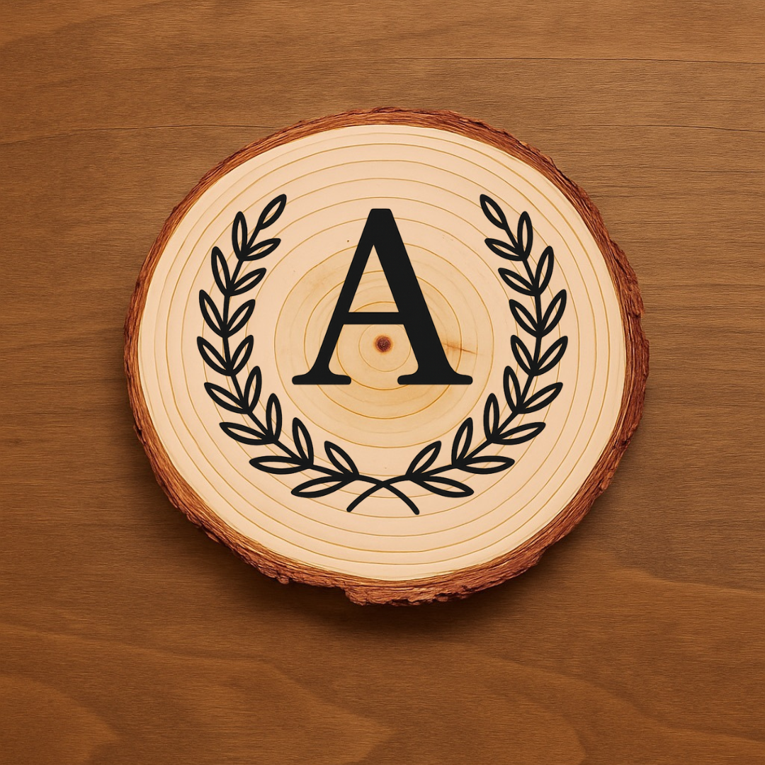 Personalized Initial Coasters