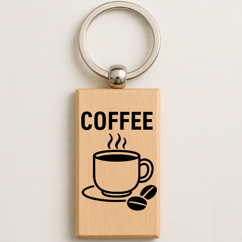 Coffee Lover's Keychain