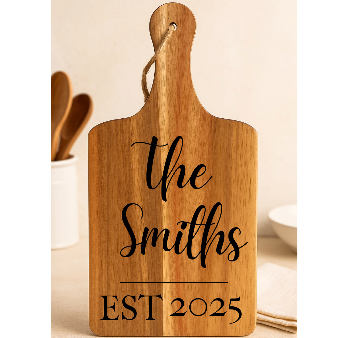 Personalized Serving Board with name