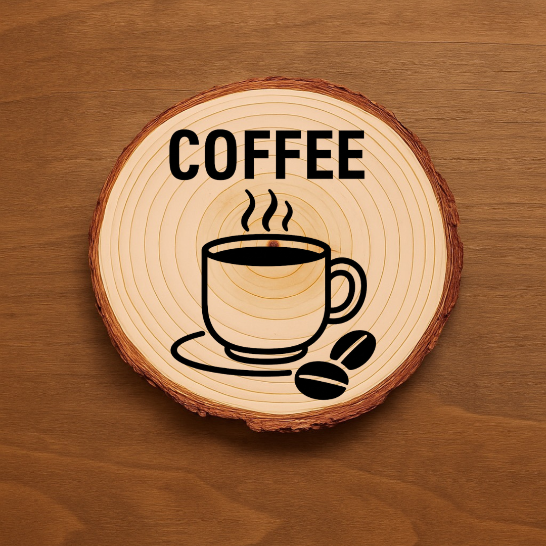 Coffee Shop Themed Coasters