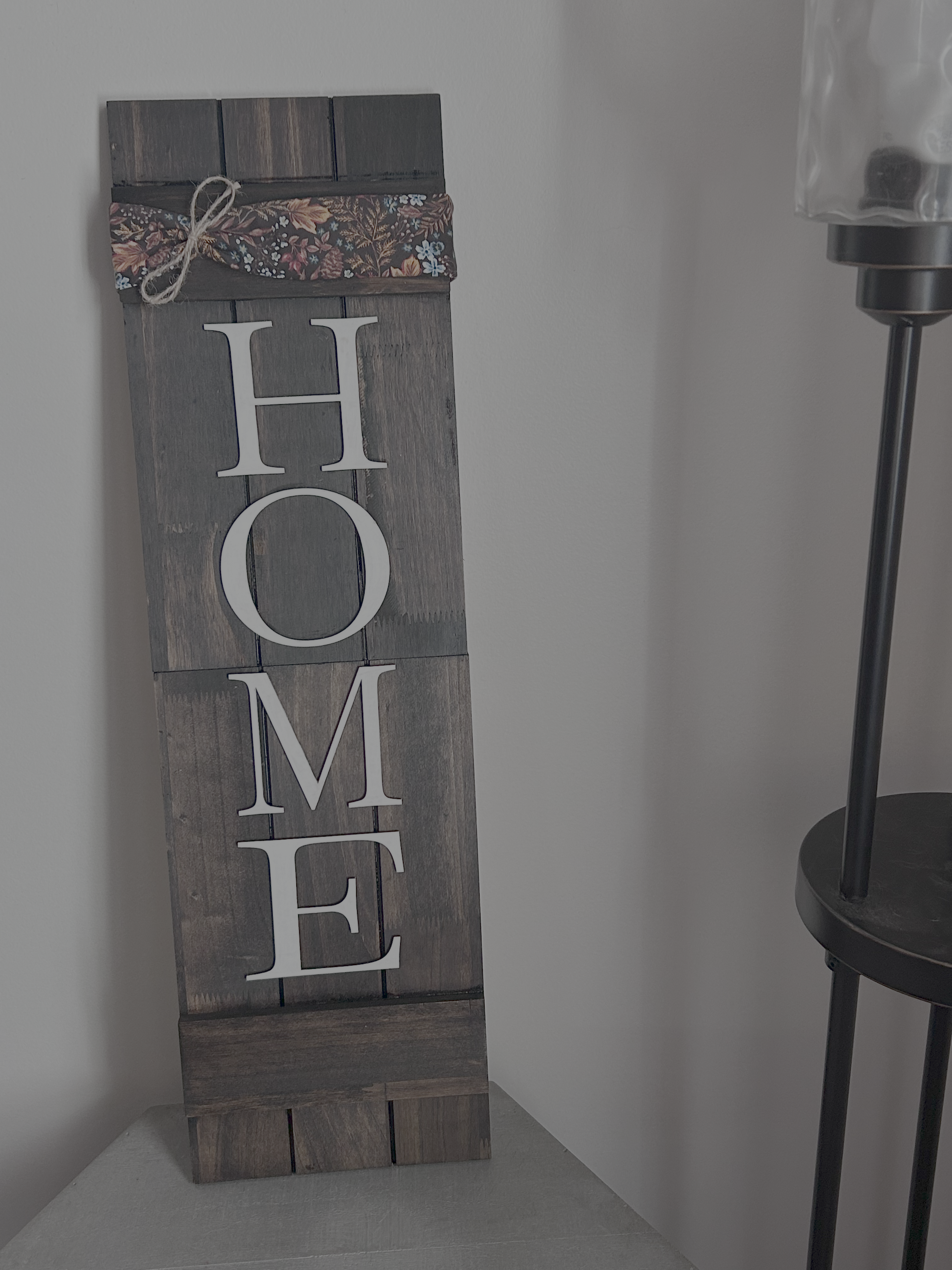 Home Sign for Entryway, Living Room | Rustic Wall Decor | Housewarming Gift